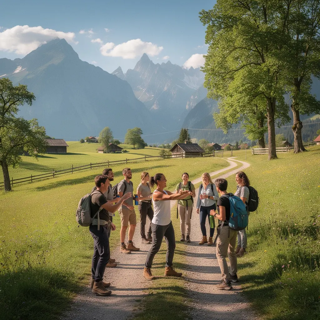 Eine Gruppe von Teilnehmern, die an einem Online-Kurs für Wellness-Ausbildung teilnimmt.