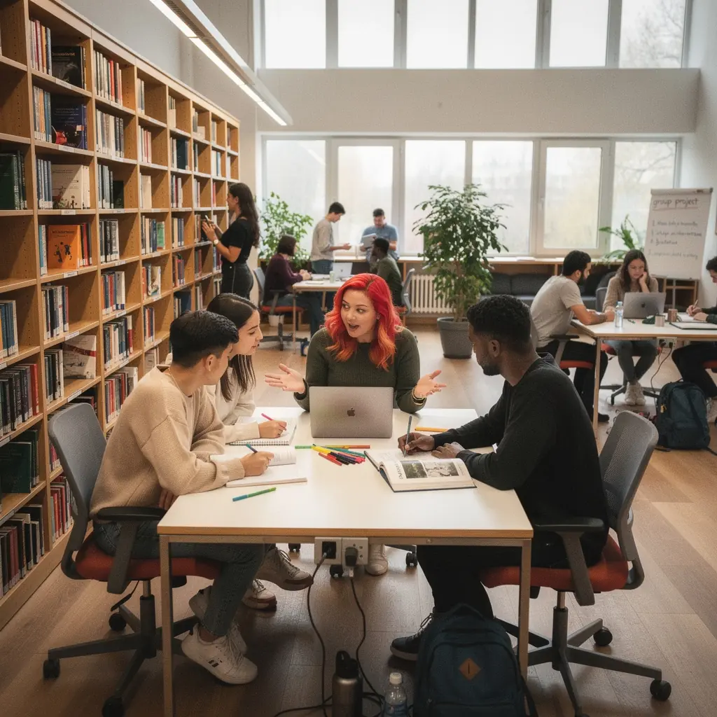 Eine Gruppe von Teilnehmern, die an einem Online-Kurs für Wellness-Ausbildung teilnimmt.