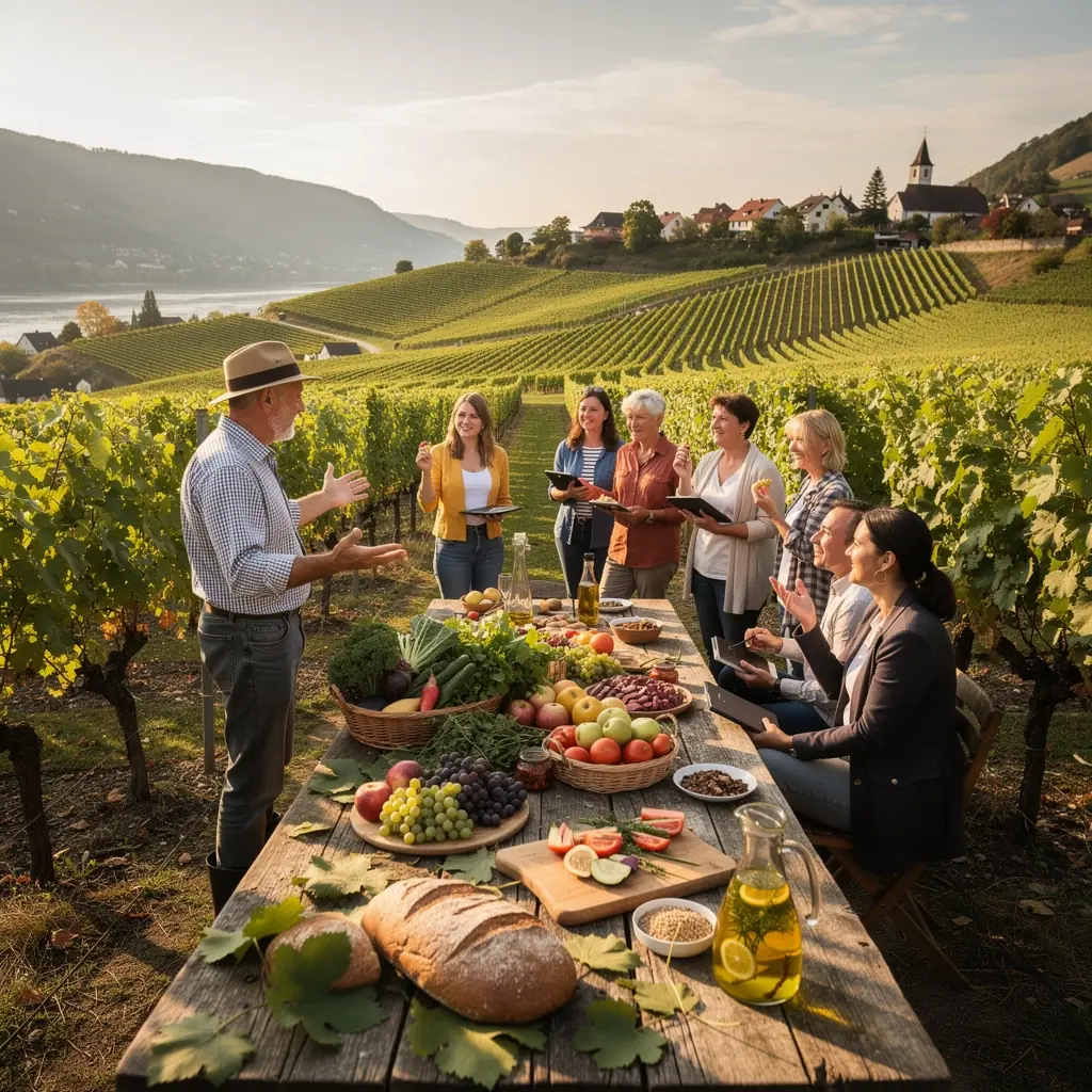 Eine Gruppe von Teilnehmern, die an einem Online-Kurs für Wellness-Ausbildung teilnimmt.